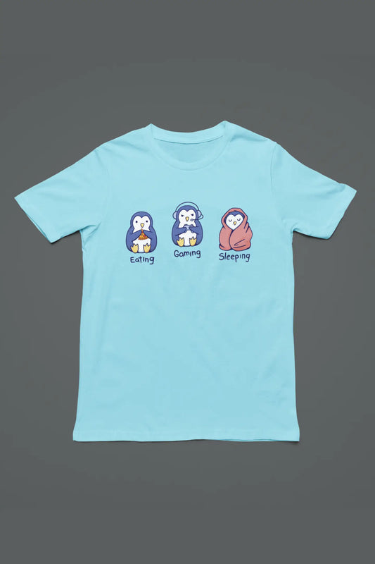 Gamer Penguin T-Shirt